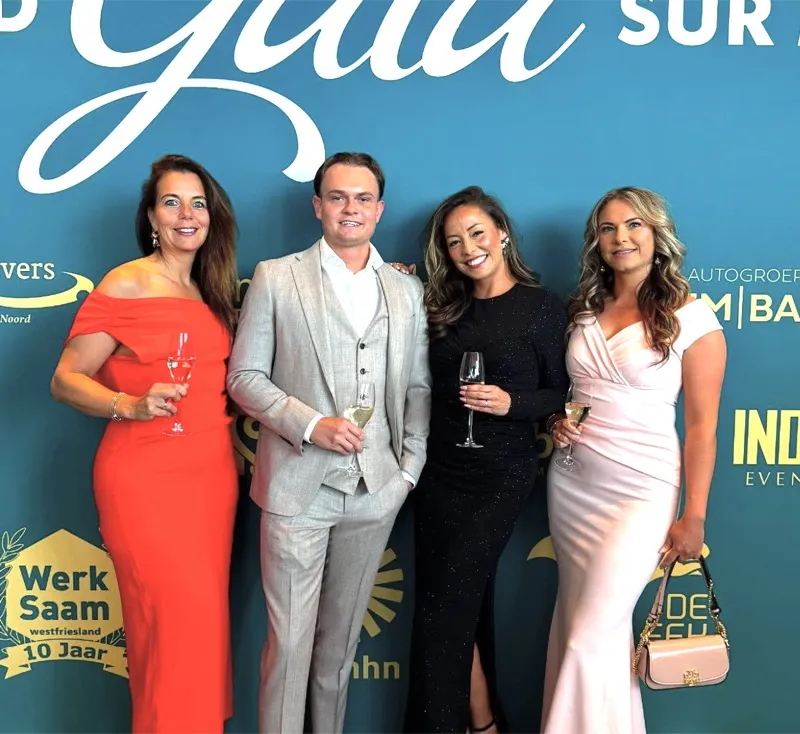 Team Vlotter op gala